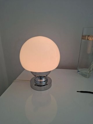 Lampada vintage vetro e metallo