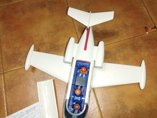 Playmobil casi sin uso aviones y barcos piratas