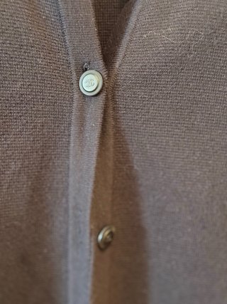 Cárdigan Chanel Negro Talla S