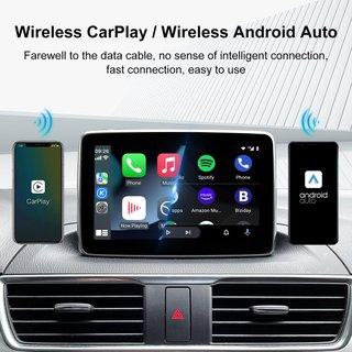 Adaptador inalámbrico Carplay y Android Auto