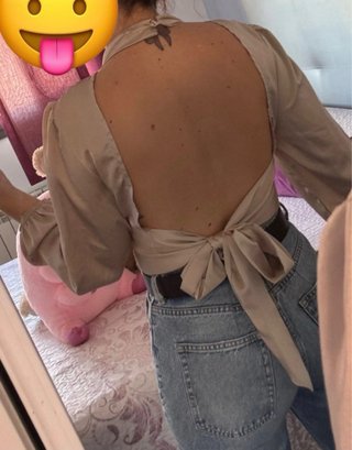 Blusa satén