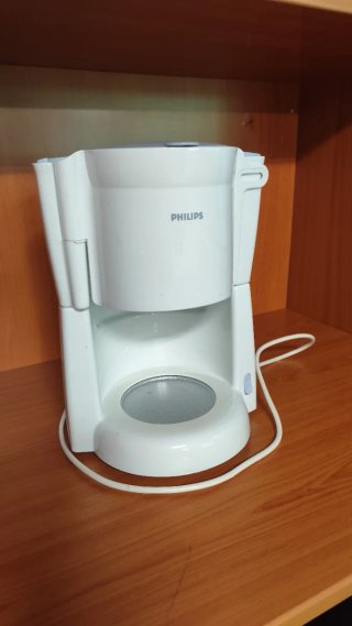 Cafetera Philips Goteo Blanca