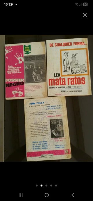 Lote 5 comics vertices