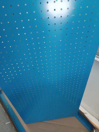 Banco de trabajo taller azul Simon Rack