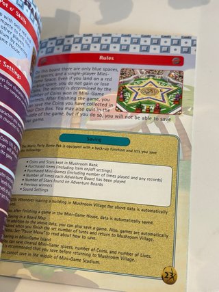 Manual Mario Party Nintendo 64