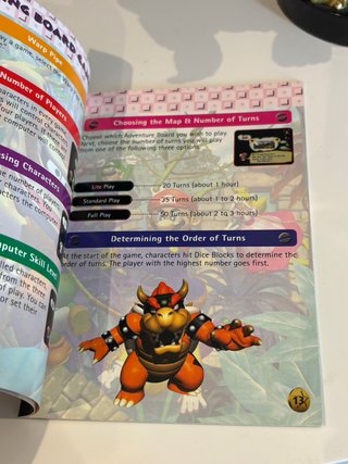 Manual Mario Party Nintendo 64