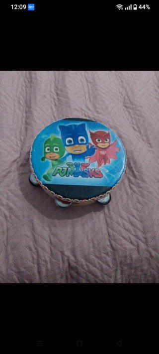 Tamburello PJ Masks per bambini