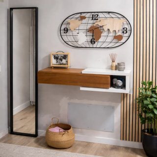 Mueble de entrada suspendido madera