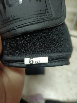 Guantes de Boxeo 6 oz Negros