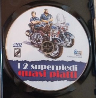 DVD Movie superpiedi quasi piatti Bud Spencer,Hill