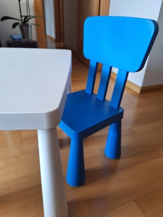 Mesa y Silla Infantil Mammut Ikea