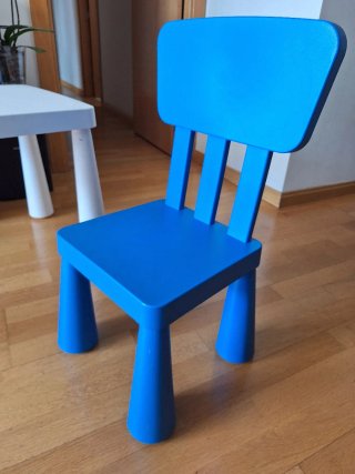 Mesa y Silla Infantil Mammut Ikea