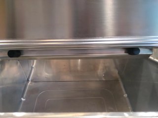 Mueble cafetero acero inoxidable