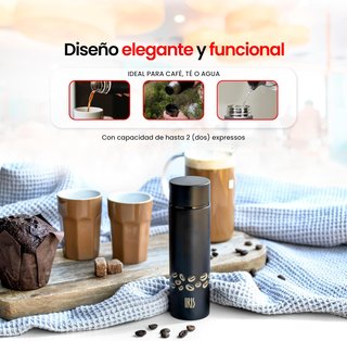Termo IRIS-BARCELONA in acciaio inossidabile per caffè