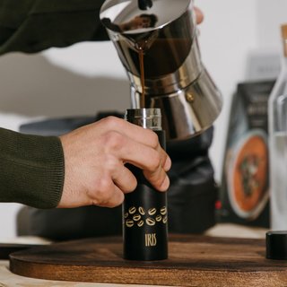 Termo IRIS-BARCELONA in acciaio inossidabile per caffè