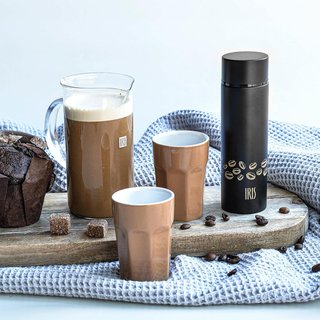 Termo IRIS-BARCELONA in acciaio inossidabile per caffè