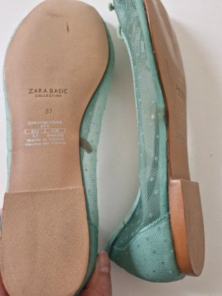 Bailarinas verdes plumeti