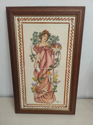 Quadro decorativo in piastrelle