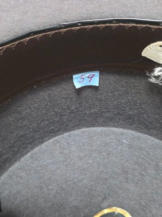 Sombrero ala ancha gris