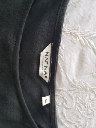 Vestido Negro y Blanco Rayas