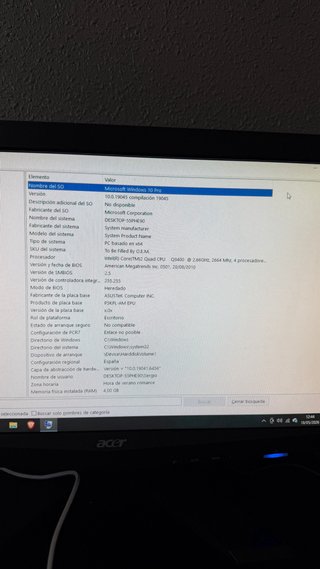 PC COMPLETO i5 + Monitor 19 + Adapter WiFi + Ratón