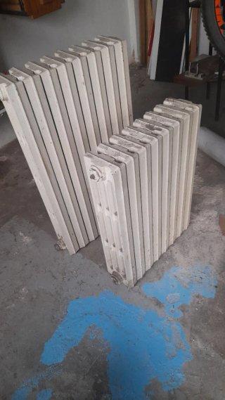 Radiadores de hierro fundido (10 elementos)