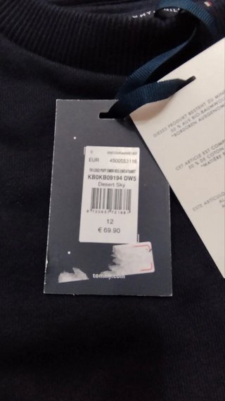 Sudadera Tommy Hilfiger Azul