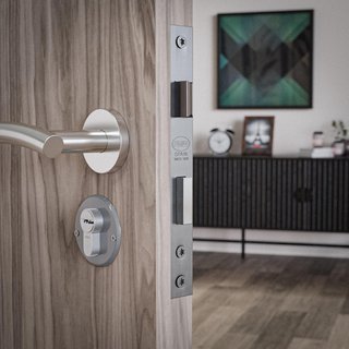 Amig cerradura embutir puertas madera acero