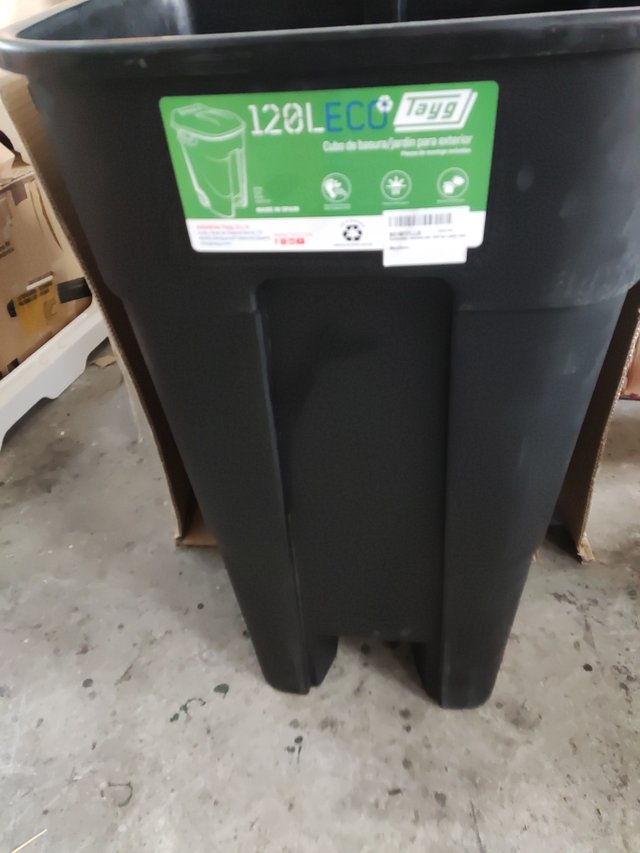 Contêiner de resíduos ecológico 120L