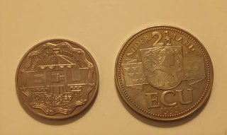 Monedas Conmemorativas Europa ECU