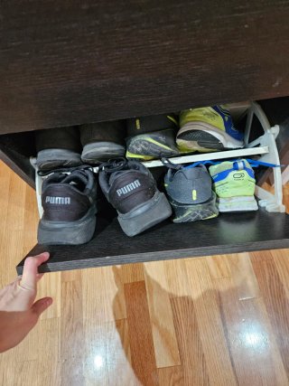 Zapatero Bissa Ikea Marrón