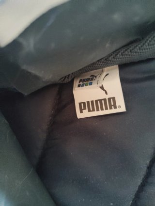 Mochila Puma Azul y Beige