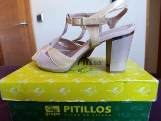 Sandalias de tacón alto