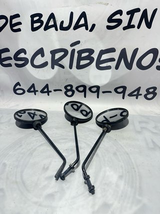 Pack 3 Retrovisores Moto / quad