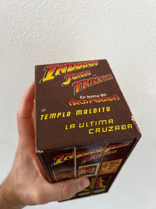 Indiana Jones Trilogía VHS Español
