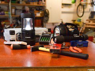 Varta batería compacta potente 6V