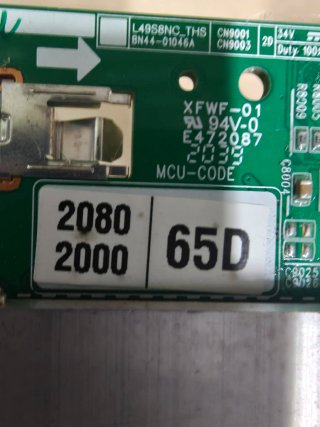 Componentes TV Samsung QE65Q80AATXXC