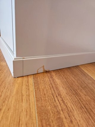 Cajonera Ikea gris con 4 cajones