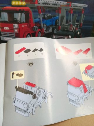 Camión de Juguete Lego con Figura