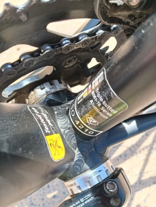 Bicicleta de carretera Ridley Negra y Roja