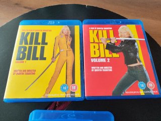 Pack Blu-ray Kill Bill 1 & 2 y Sin City (2 discos)