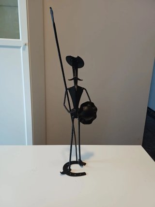 Figura de metal Don Quijote