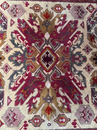 Auténtica alfombra Kazak de Azerbaiyán