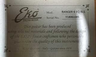 Eko Ranger 6 EQ BLS