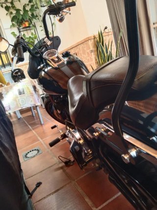 Harley Davidson Sport Glide Negra