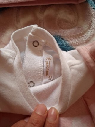 Pelele Mayoral con gorro 2-4meses 65cm