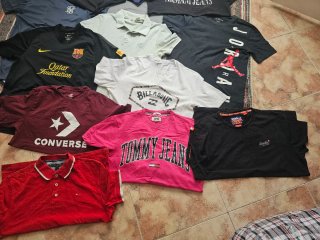 Lote 15 Camisetas: Nike, Jordan, SikSilk, Billabon