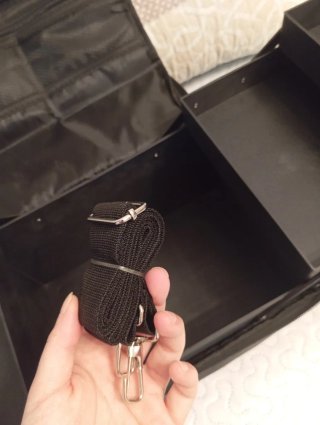 Maletín de maquillaje negro