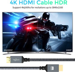 Twozoh cable HDMI 4K alta velocidad