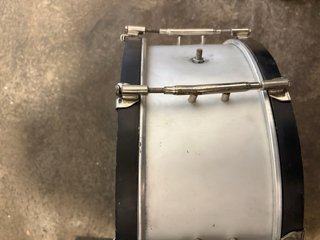 Tambor/Caja con parches transparentes